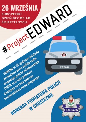 plakat promujący działania EDWARD